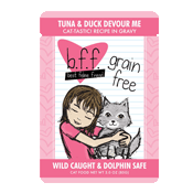 BFF Tuna and Duck Devour Me Cat Food 3 oz Pouch Cat Food